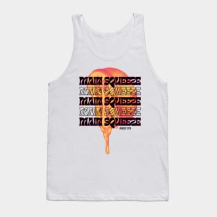 Orange Main Squeeze Graphic Tee Tank Top